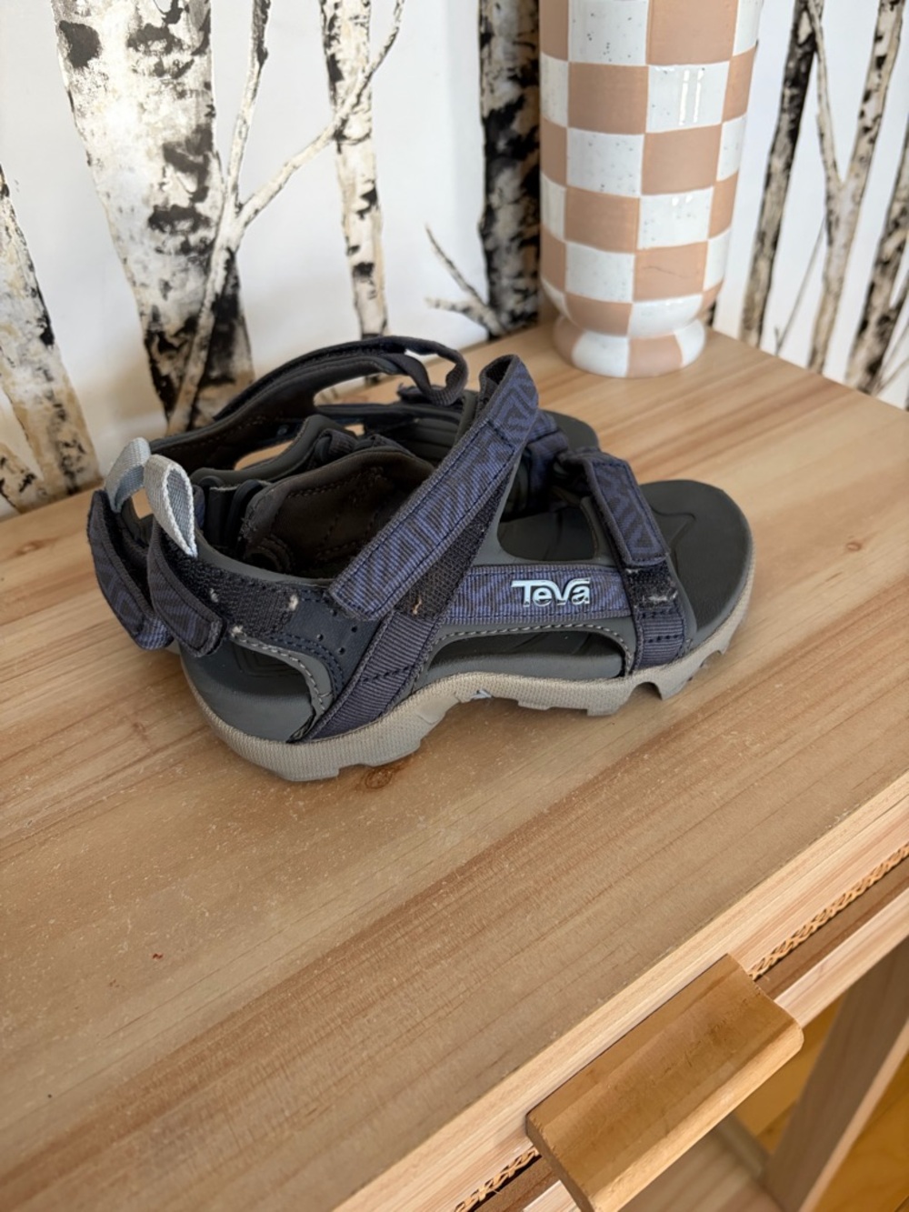 Teva Kids Navy and Gray Outdoor Sport Sandals